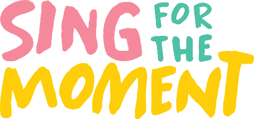 Logo de l'asbl Sing for the Moment